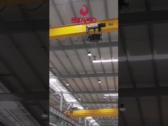 Workshop1-10ton 한 개의 도리 테이프 종단은 크레인 유럽 표준 OEM 전기 주행 크레인을 머리 위에 있습니다