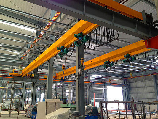 맞춤형 페인팅 컬러 싱글 비어드 오버헤드 크레인 승강 높이 6-30m 및 CE ISO9001 2015 인증